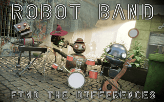 Robot Band – Find the differences